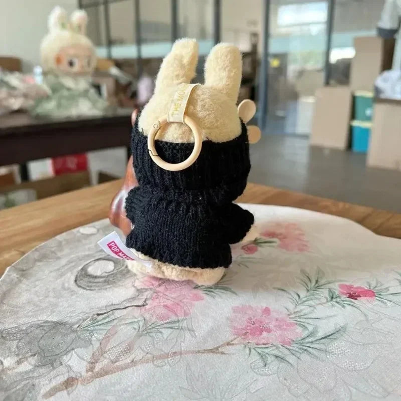 Vêtements Labubu – Ensemble bonnet + pull -black